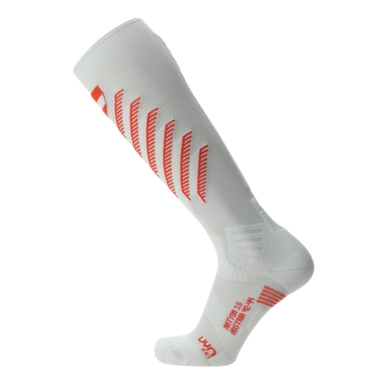UYN Ski Socks Natyon 3.0 Austria (Knee Socks) white/red - 1 Pair