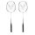 Victor Badminton racket AL2200 (98g/balanced/medium) <b>white</b> - strung - <b>(2-pack SET)</b>