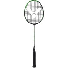 Victor Badminton racket Ultramate 7 (balanced, stiff) black/green - strung -