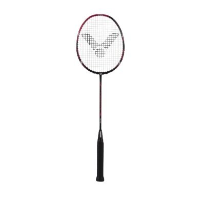 Victor Badminton racket Ultramate 8 (head-heavy, medium) black/purple - strung -