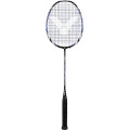 Victor Badminton racket V-4000 Wave Tech (88g/head heavy/medium) black/blue - strung -