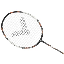Victor Auraspeed 100X TD Badminton Racket (head-heavy/stiff) black/orange - unstrung -