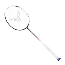 Victor Badminton Racket Auraspeed Fantome F (87g, slightly head-heavy, stiff) black/white/pink - unstrung -
