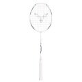 Victor Auraspeed 8100 A Badminton Racket (balanced/flexible) white/blue - strung -