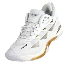 Victor Hallen Indoor Shoes C90NLite A white/gold Men's