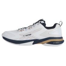 Victor Hallen Indoor Shoes A970 TD AX white/navy blue Men's