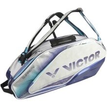 Victor Racketbag Double Thermobag BR9215 HB (Racket bag, 2 main compartments, shoe compartment) 2025 white/blue