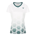 Victor Sport Shirt T-54103 A (100% Polyester) white/green ladies