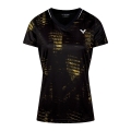 Victor Sport Shirt T-54102 C (100% Polyester) black/yellow ladies