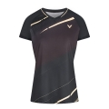 Victor Sport Shirt T-64102 C (100% Polyester) black ladies
