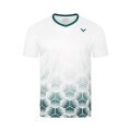 Victor Sport T-shirt T-53103 A (100% Polyester) white/green men's