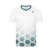 Victor Sport T-shirt T-53103 A (100% Polyester) white/green boys