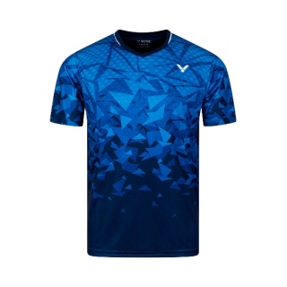 Victor Sport T-shirt T-53100 B (100% Polyester) blue/navy blue men's