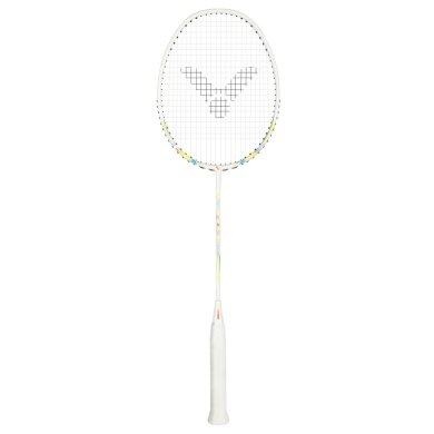 Victor Badminton Racket Thruster K Fire Works A 78g/head-heavy/flexible 2025 white - unstrung -