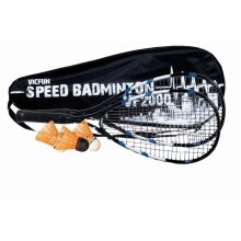 Victor VICFUN Speed Badminton VF-2000 (2xRackets, 3xShuttlecocks, 1xBag)