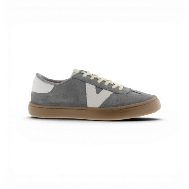 Victoria barefoot shoes sneakers Olmo (suede, flexible sole, wide toe box) - grey