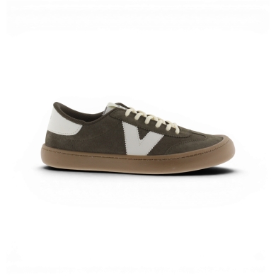 Victoria barefoot shoes sneakers Olmo (suede, flexible sole, wide toe box) - khaki green