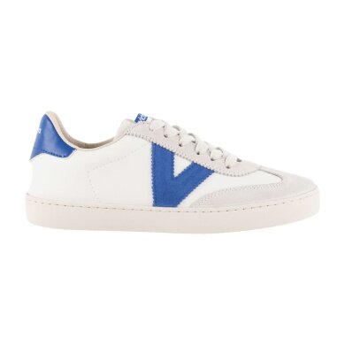 Victoria Sneaker Berlin Ciclista (Leather look/Suede) - white/royal blue
