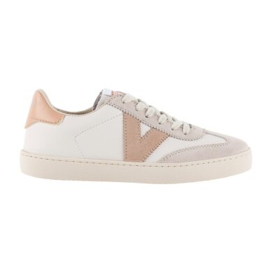 Victoria Sneaker Berlin Ciclista (Leather look/Suede) - white/quartz