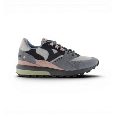 Victoria Sneaker Luna (Nylon/Velour Leather) - grey Ladies