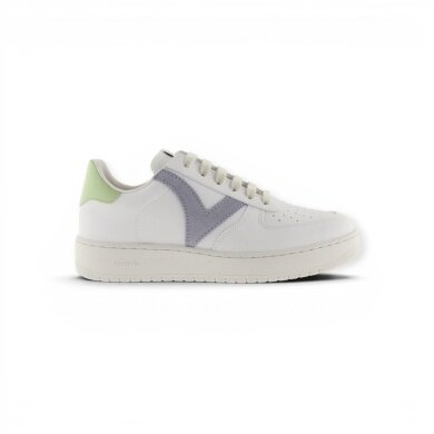 Victoria Sneakers Madrid (Leather Look) - white/purple