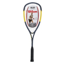 Wilson Squash Racket Hammer Lite (120g/head-heavy) grey/yellow - strung -