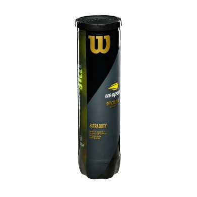 Wilson Tennis Balls US Open XD (Extra Duty) Pack of 4
