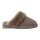 Warmbat Slippers Flurry Suede with Merino Sheepskin moss/light brown Ladies