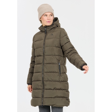 Whistler Winter Quilted Coat Amaret Long Puffer Jacket (warm, waterproof, windproof) Black Ink dark green ladies