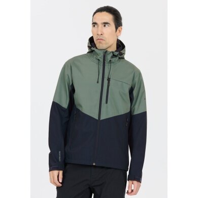 Whistler Softshell Jacket Rodney V2 W-PRO 8.000 (windproof, breathable) green/navy blue men's