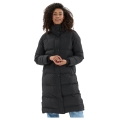 Whistler Adalee Long Puffer Winter Coat (warm, windproof, breathable) black ladies