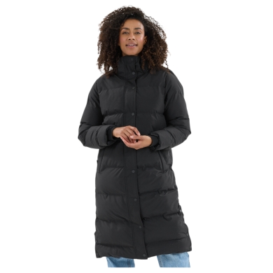 Whistler Adalee Long Puffer Winter Coat (warm, windproof, breathable) black ladies