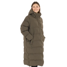 Whistler Adalee Long Puffer Winter Coat (warm, windproof, breathable) dark brown ladies