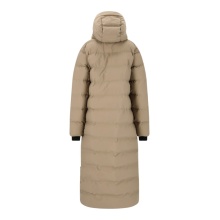 Whistler Winter Down Coat Joan Long Puffer (warm, windproof, waterproof) beige/brown ladies