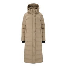 Whistler Winter Down Coat Joan Long Puffer (warm, windproof, waterproof) beige/brown ladies