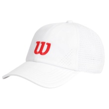 Wilson Baseball Cap Active Perforated Classic (Tennis Cap) white - 1 piece