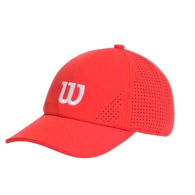 Wilson Baseball Cap Active Perforated Classic (Tennis Cap) red - 1 piece