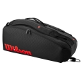 Wilson Tennis Racket Bag Clash V3 (Racket Bag, 2 Main Compartments) 2025 black 6-pack