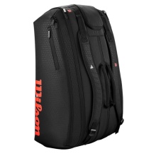 Wilson Tennis Racket Bag Clash V3 (Racket Bag, 3 Main Compartments) 2025 Black 15 Racket