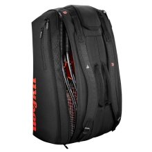 Wilson Tennis Racket Bag Clash V3 (Racket Bag, 3 Main Compartments) 2025 Black 15 Racket