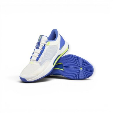 Wilson Padel Shoes Intrigue Tour 2025 white/navy blue/lime ladies