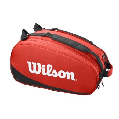 Wilson Racketbag Tour Padel Bag (Racket bag, 2 main compartments) red 6-pack