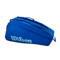 Wilson Racketbag Ultra V5 Tour (Racket bag, 2 main compartments, shoe compartment) 2025 electric blue 12-pack
