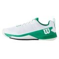 Wilson Tennis Shoes Rush Pro 4.5 Clay/Sand Court 2025 White/Green Men's