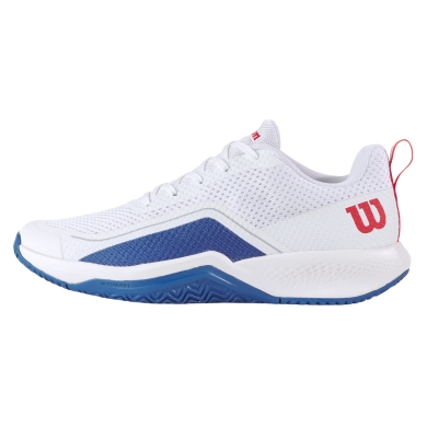 Wilson Tennis Shoes Rush Pro Lite Allcourt 2024 white/blue men's
