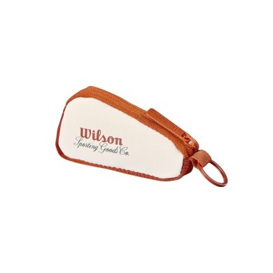 Wilson Keyring Mini Tennis Bag Roland Garros 2026 cream/clay brown - 1 piece