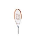 Wilson Kids' Tennis Racket Roland Garros Elite 21in (4-7 years) 2026 brown/white - pre-strung -