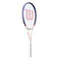 Wilson Tennis Racket Roland Garros Triumph 105in/298g/Recreational 2026 navy blue/beige - strung -