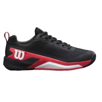 Wilson Tennis Shoes Rush Pro 4.5 Clay/Sand Court 2025 Black/Red Men's