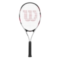 Wilson Tennis Racket Fusion XL 112in/274g/Recreational white/black/red - strung -